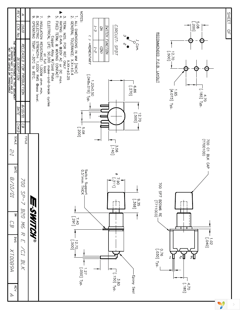 700SP7B20M6REC1BLK Page 1