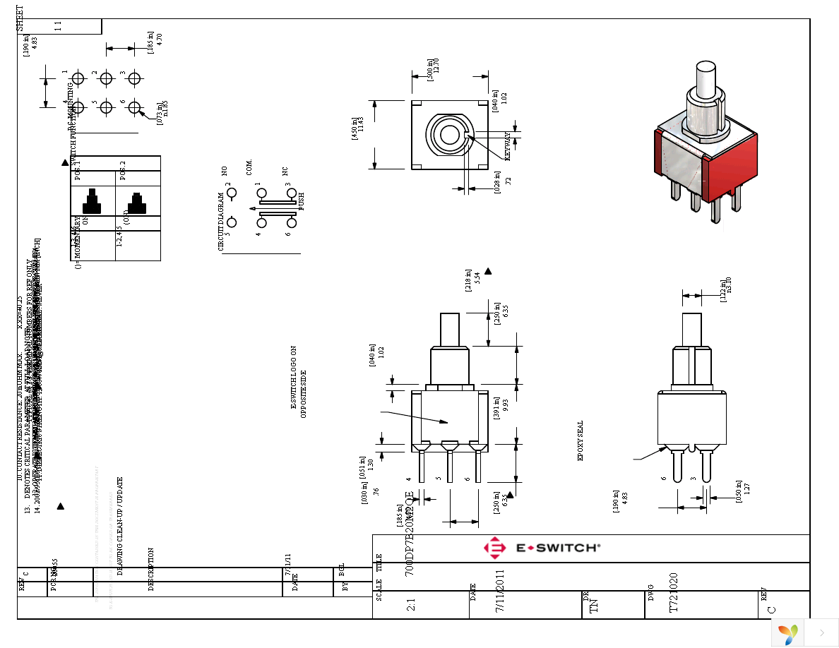 700DP7B20M2QE Page 1