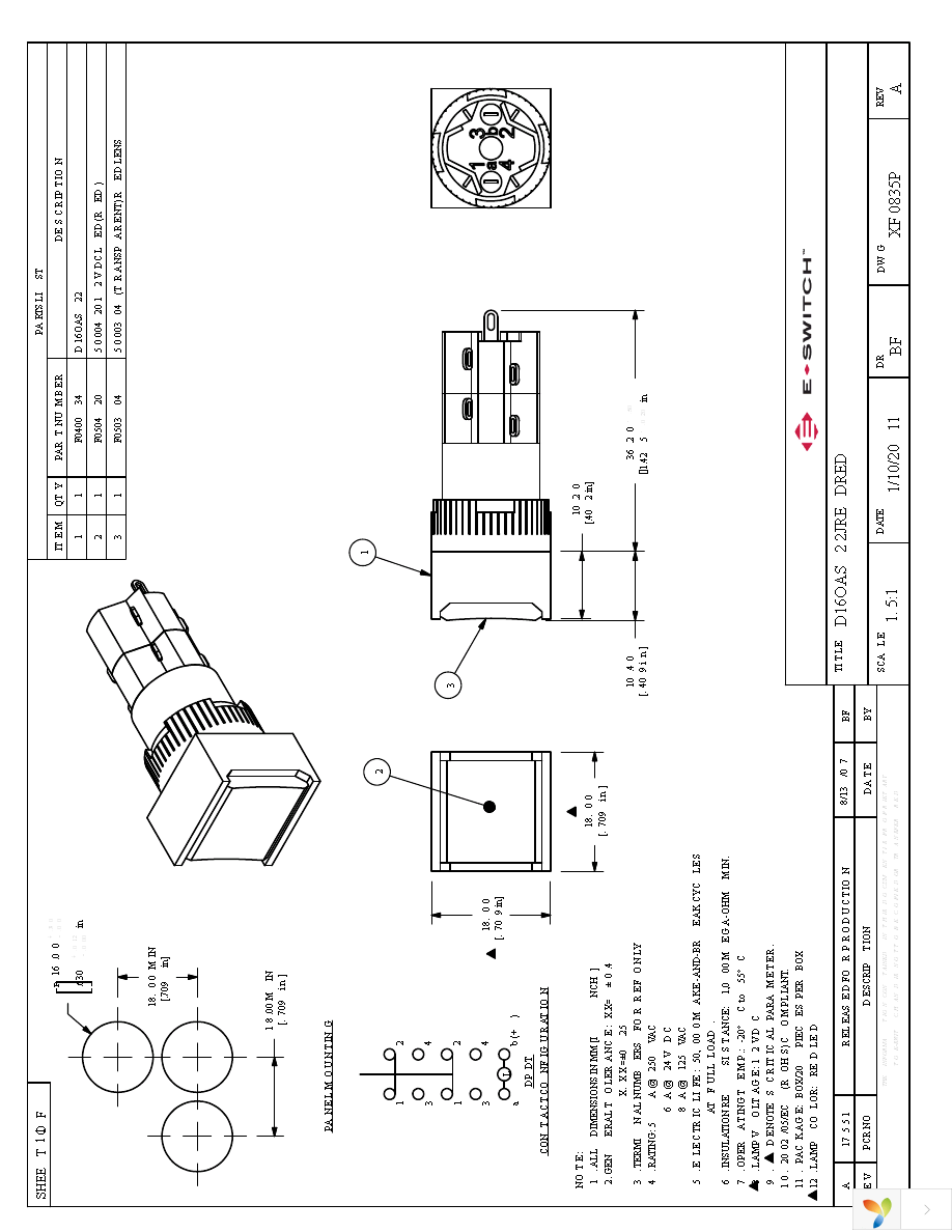 D16OAS22JREDRED Page 1