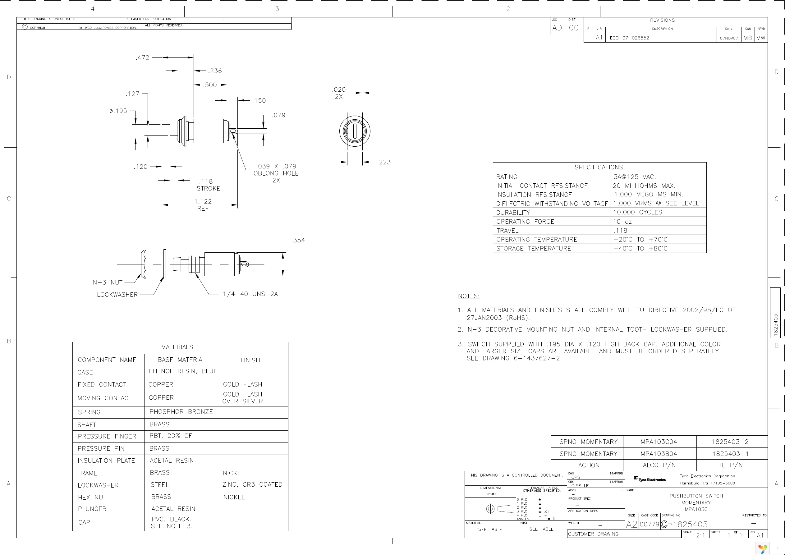 MPA103B04 Page 1