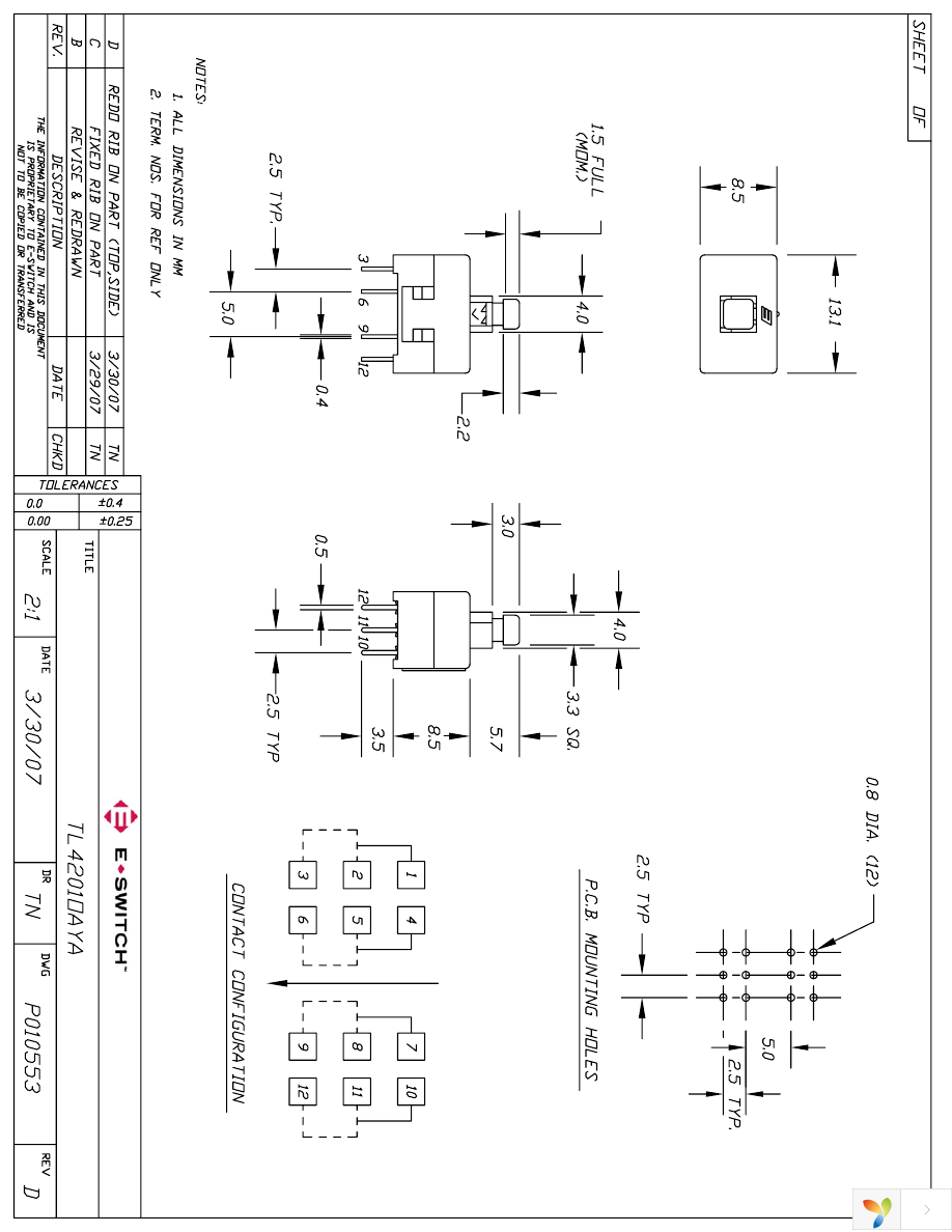 TL4201OAYA Page 1