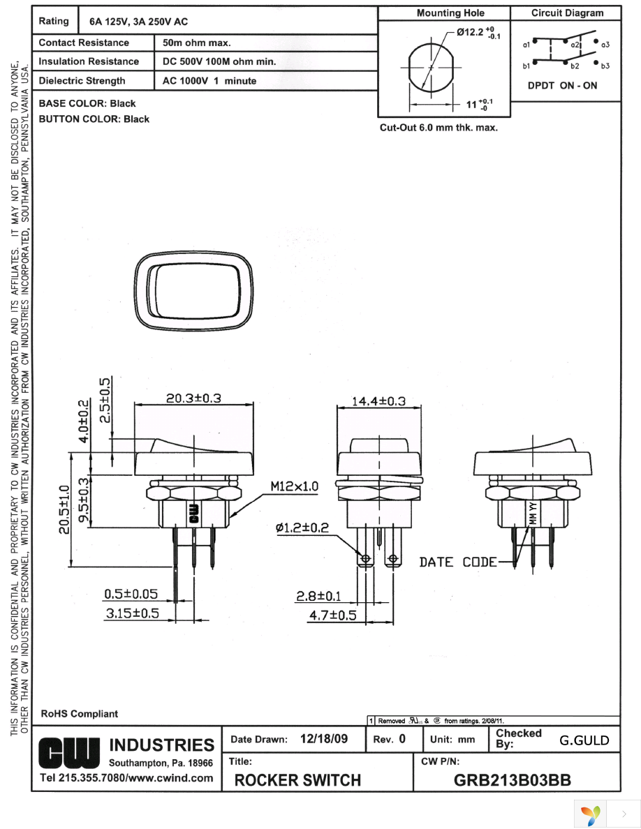 GRB213B03BB Page 1