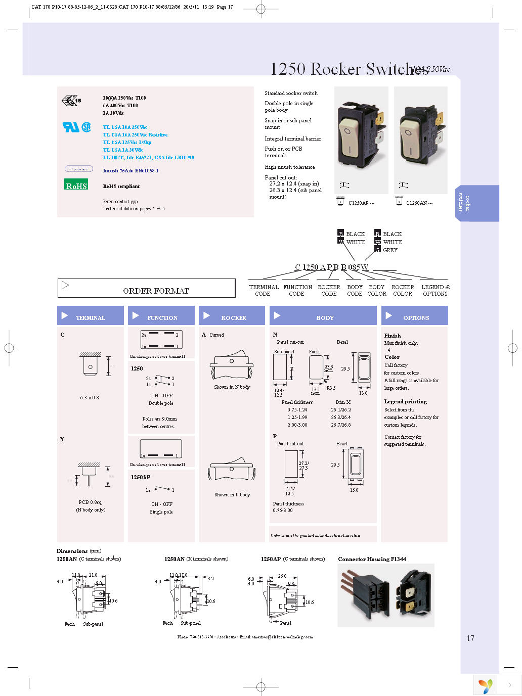 C1250APBB-085W Page 1