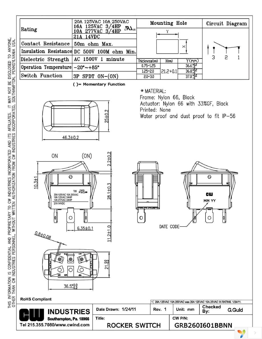 GRB260I601BBNN Page 1