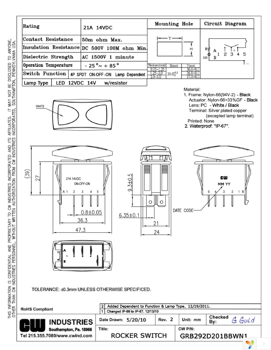 GRB292D201BBWN1 Page 1