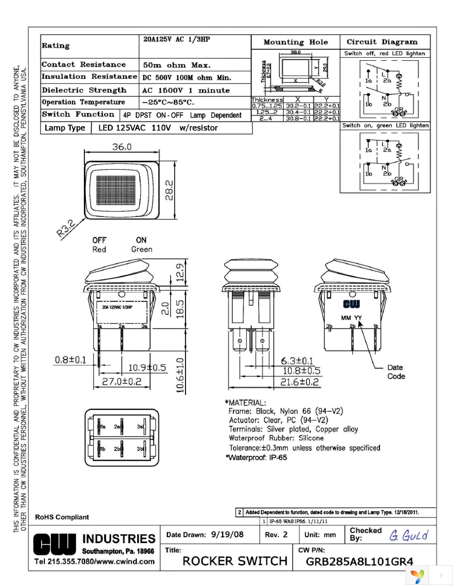 GRB285A8L101GR4 Page 1