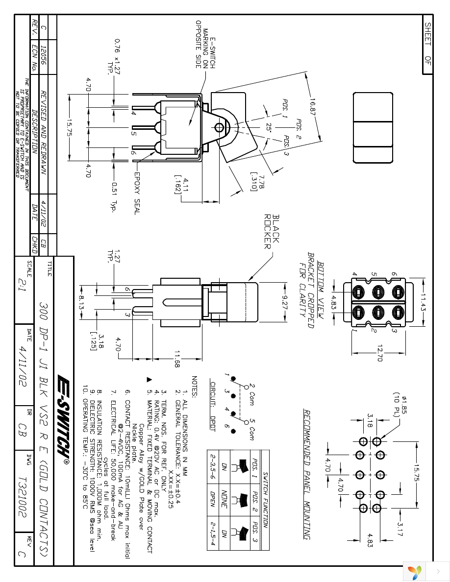 300DP1J1VS2RE Page 1