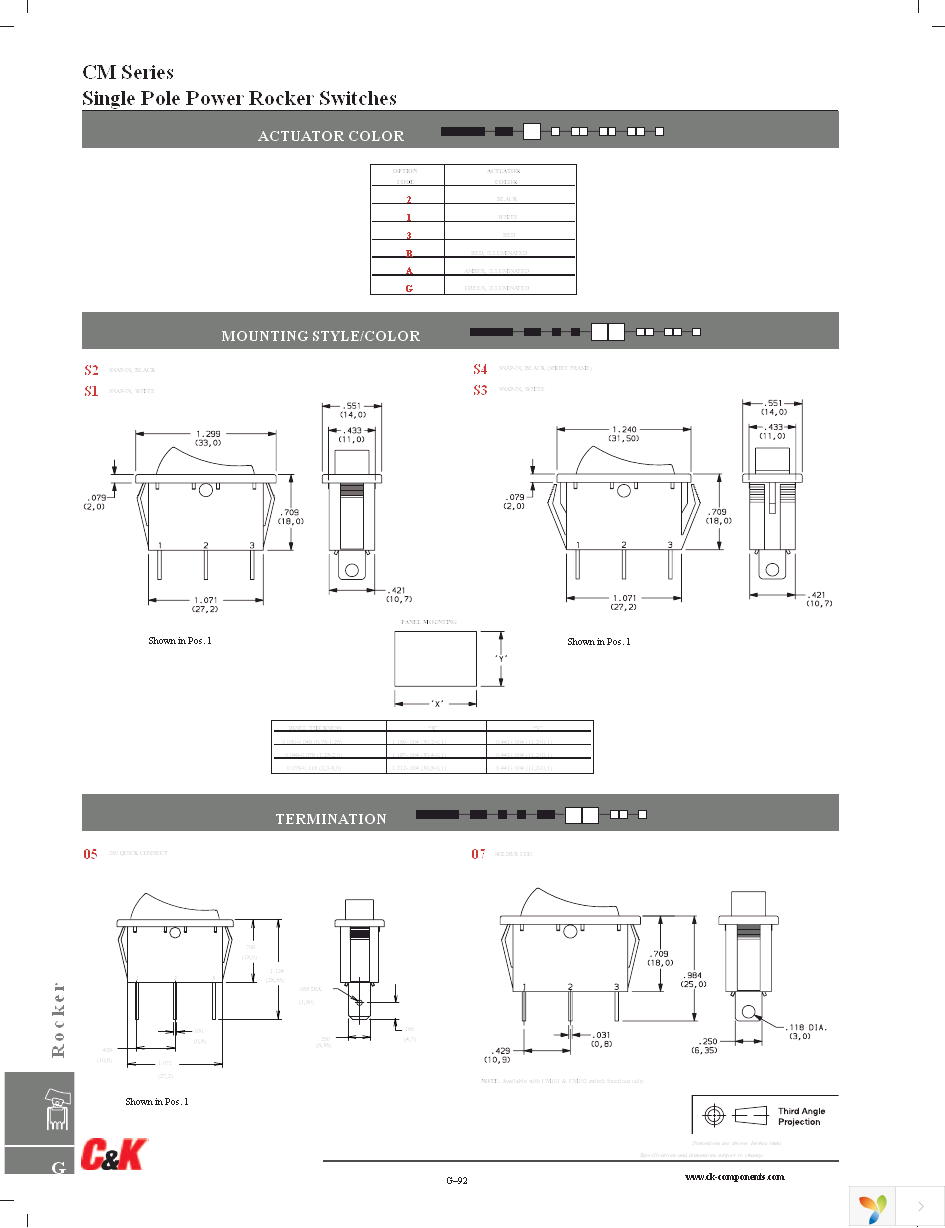 CM107J12S205QA Page 3