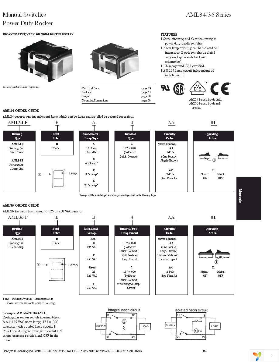 AML36FBB7AC01 Page 1