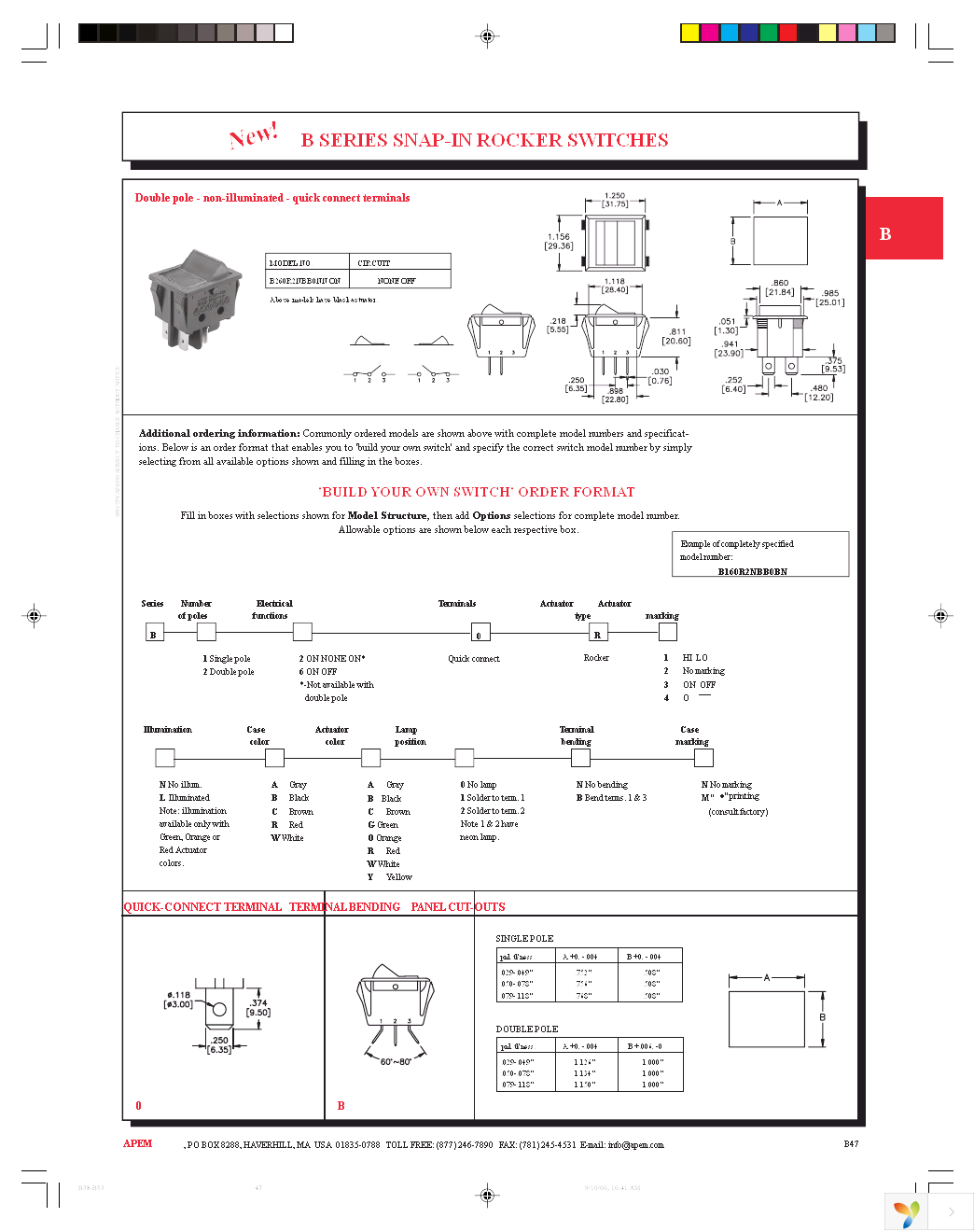 B160R2NBR0NN Page 2