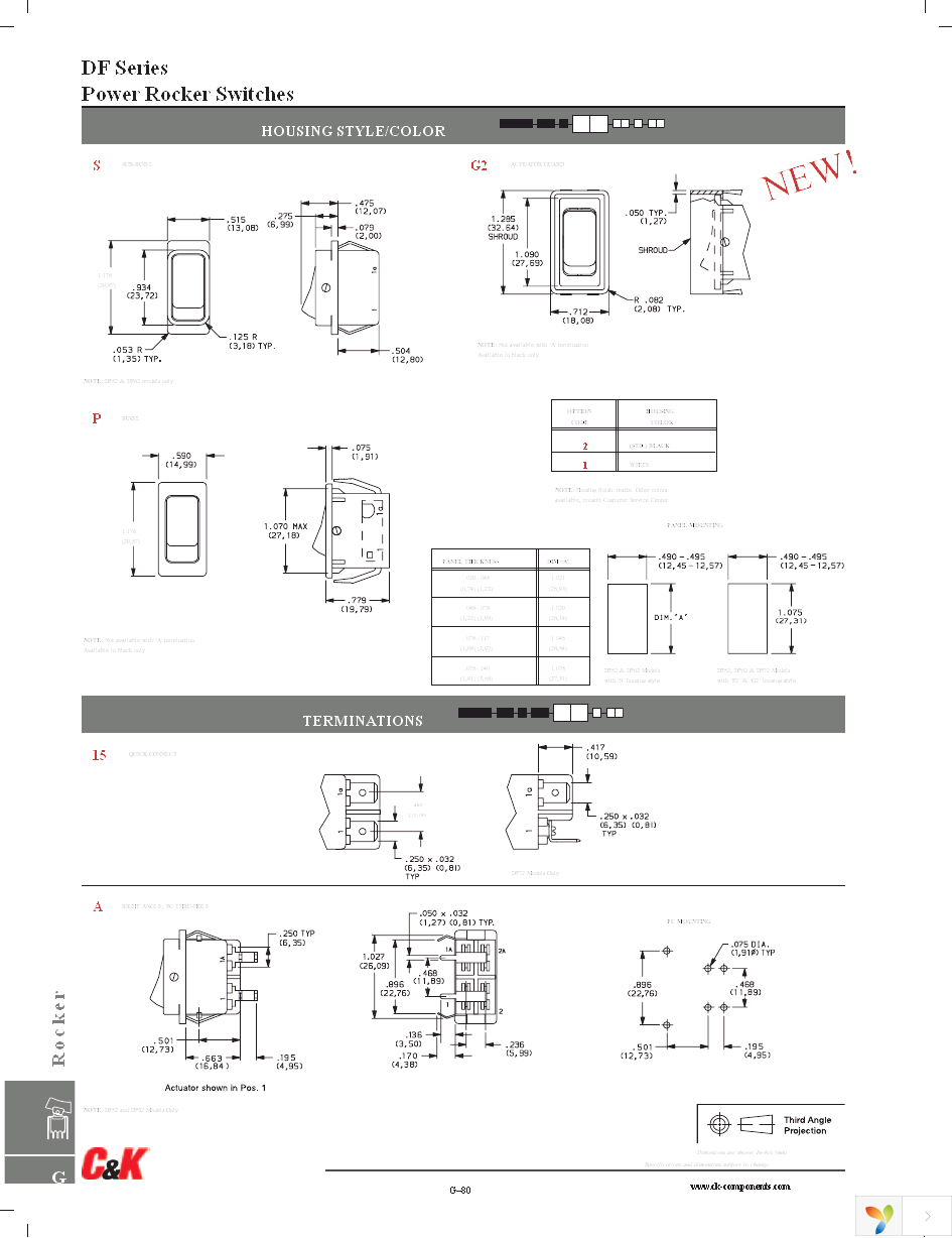 DF62J12P215QA Page 3