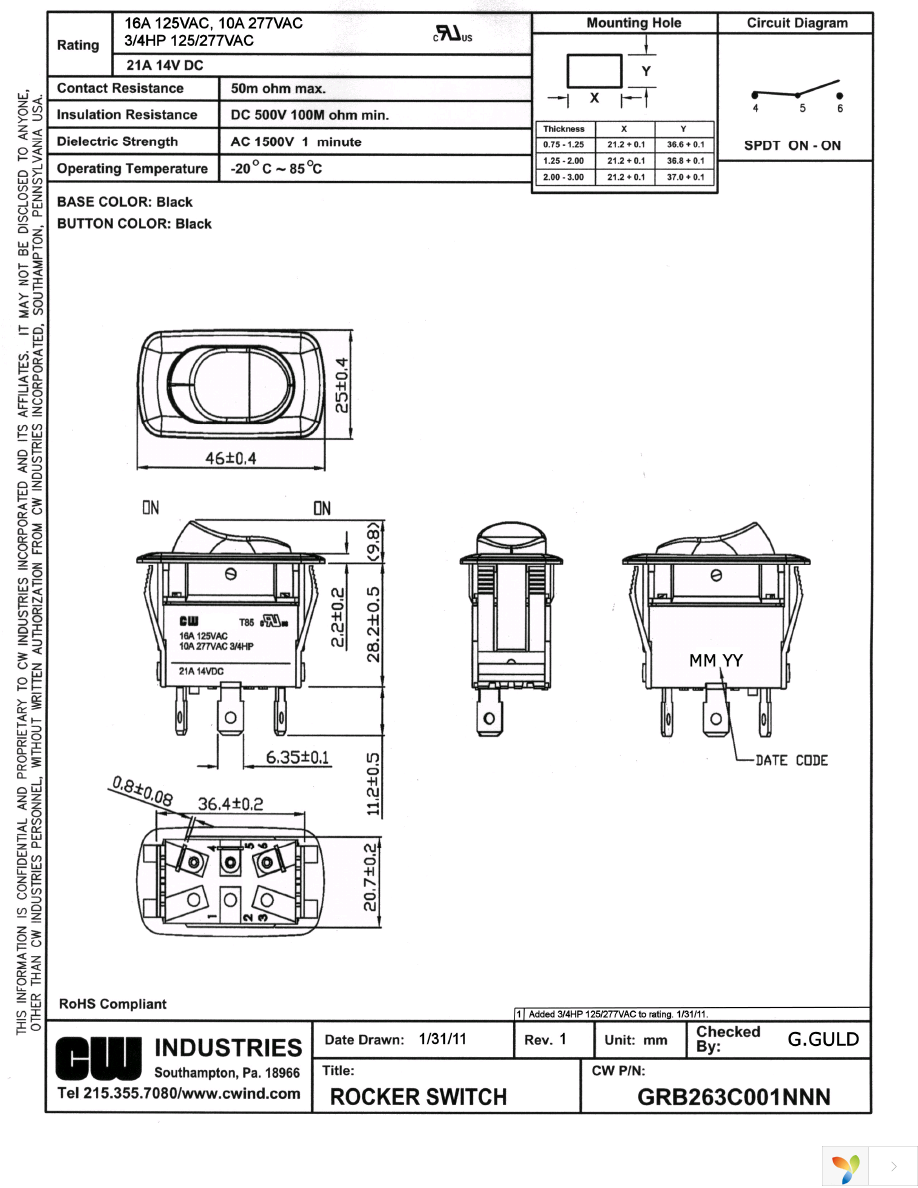 GRB263C001NNN Page 1