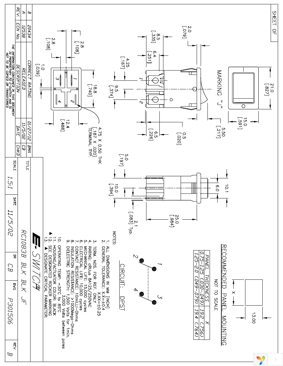 RC1083BBLKBLKJF Page 1