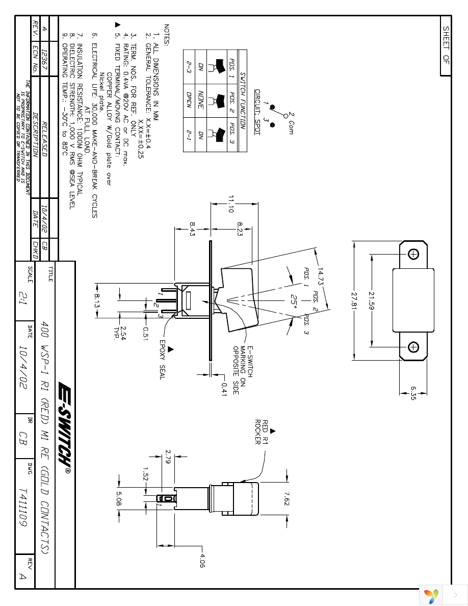 400MSP1R1REDM1RE Page 1