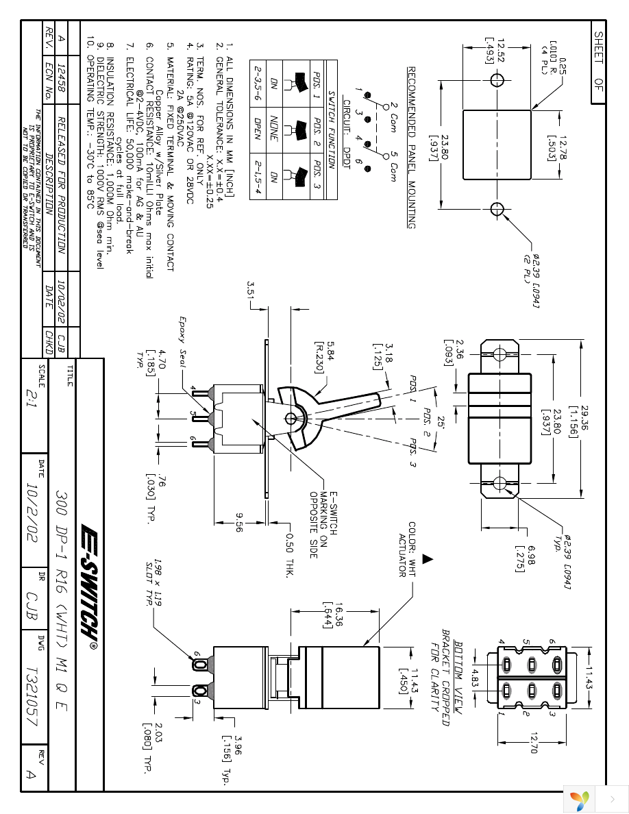 300DP1R16WHTM1QE Page 1