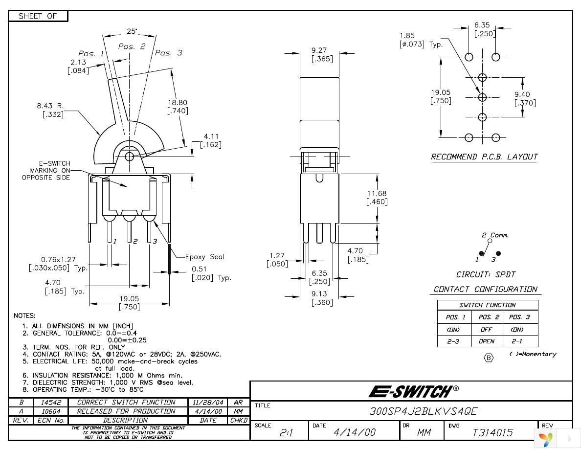 300SP4J2BLKVS4QE Page 1