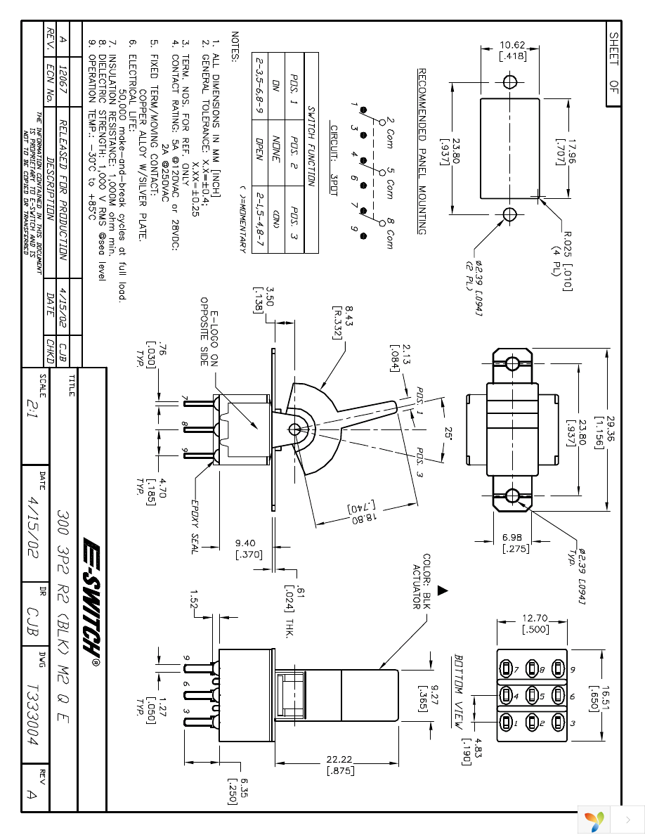 3003P2R2BLKM2QE Page 1