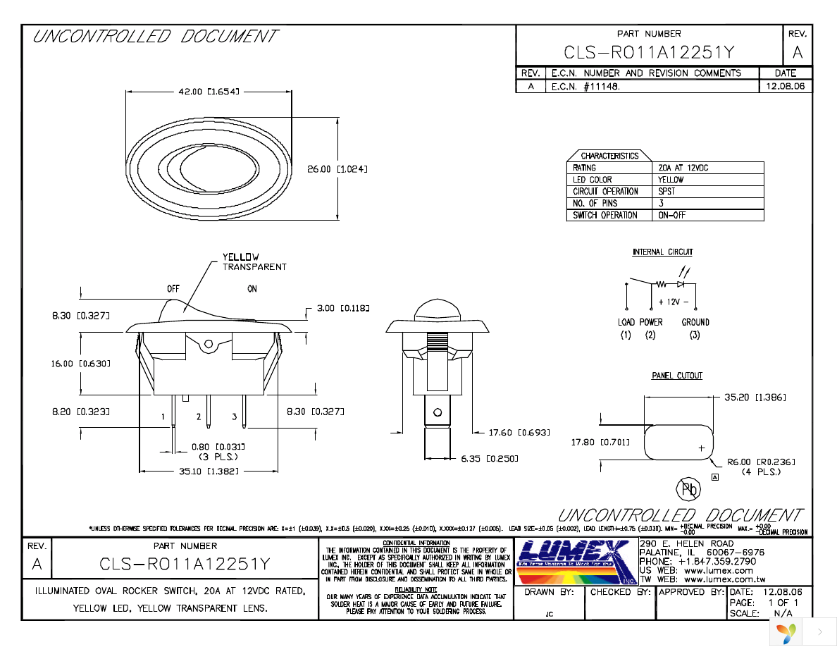 CLS-RO11A12251Y Page 1