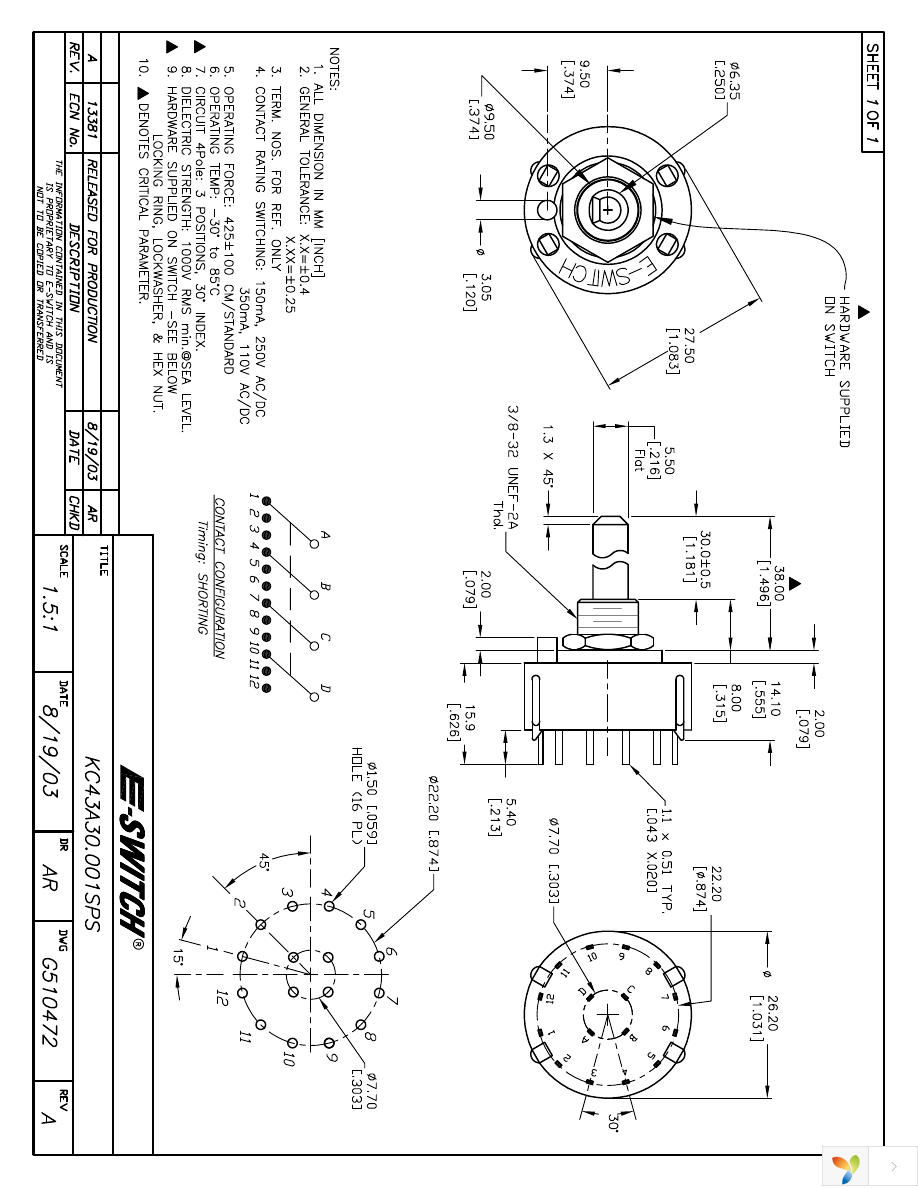 KC43A30.001SPS Page 1