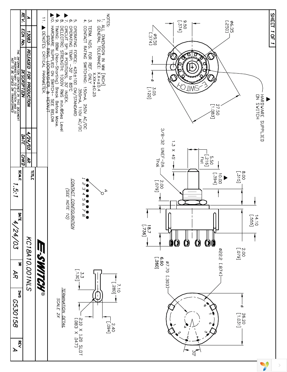 KC18A10.001NLS Page 1