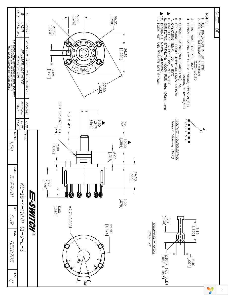 KC16A10.001SLS Page 1