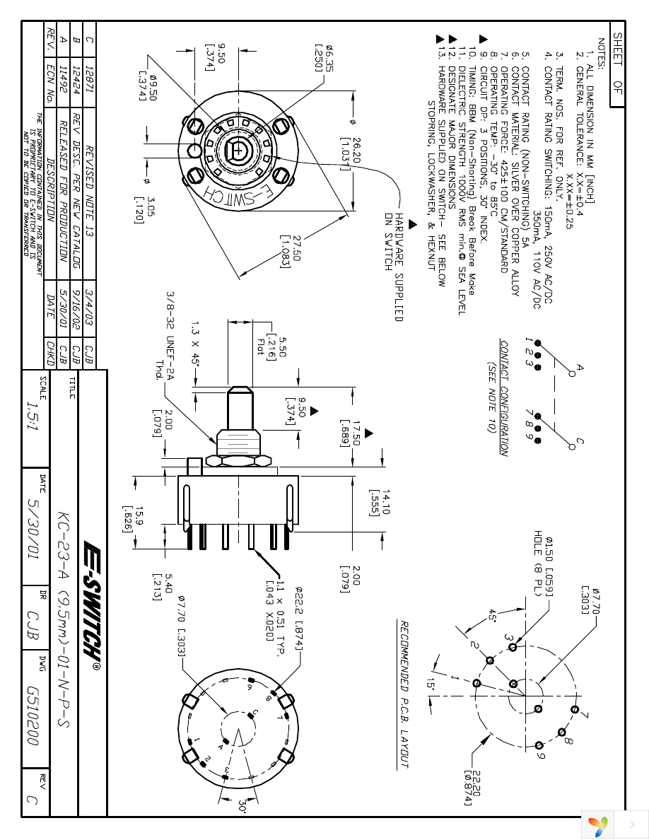 KC23A9.501NPS Page 1