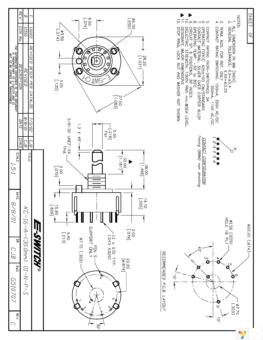 KC16A30.001NPS Page 1