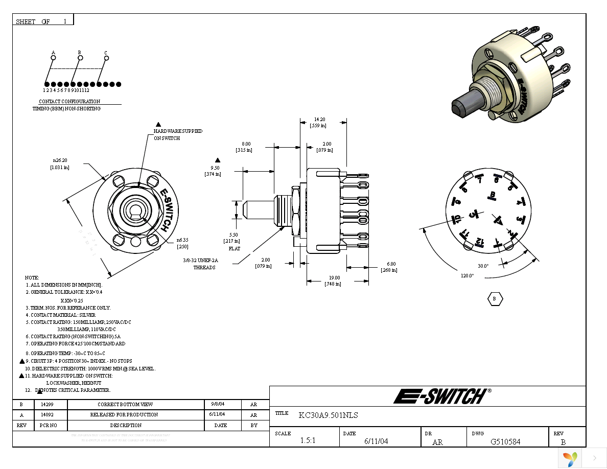 KC30A9.501NLS Page 1