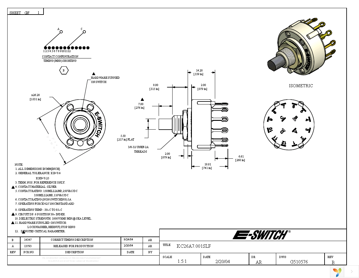 KC26A7.001SLF Page 1