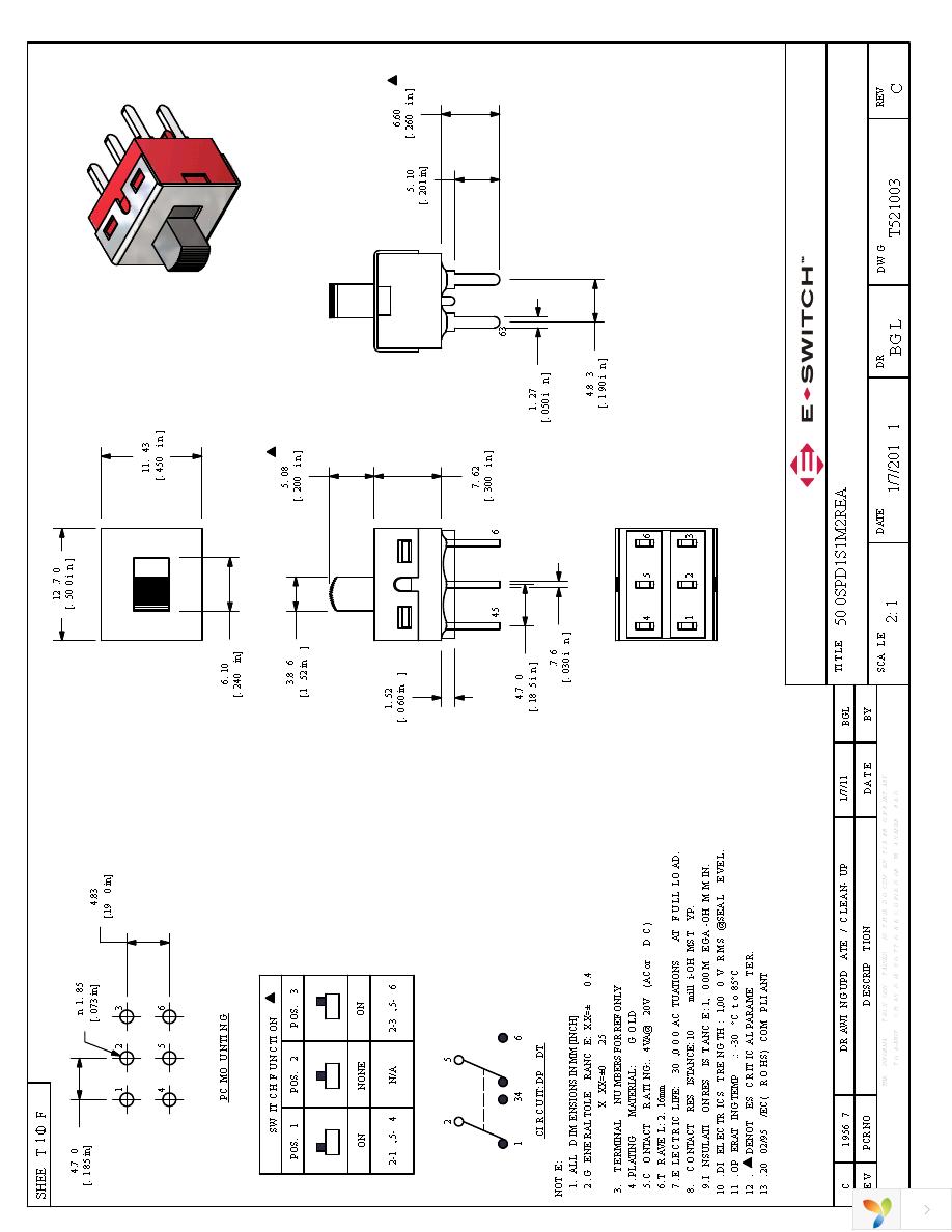 500SDP1S1M2REA Page 1