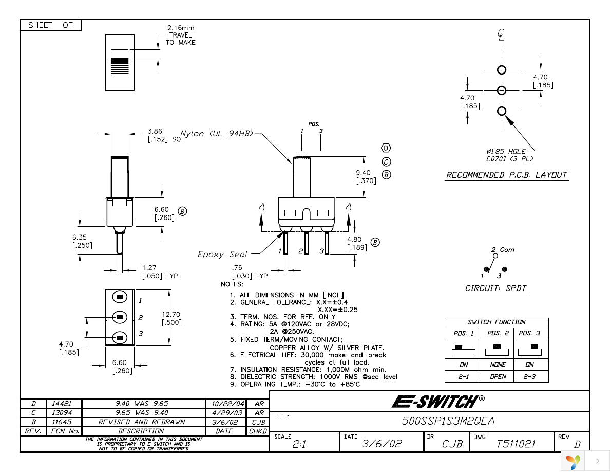 500SSP1S3M2QEA Page 1