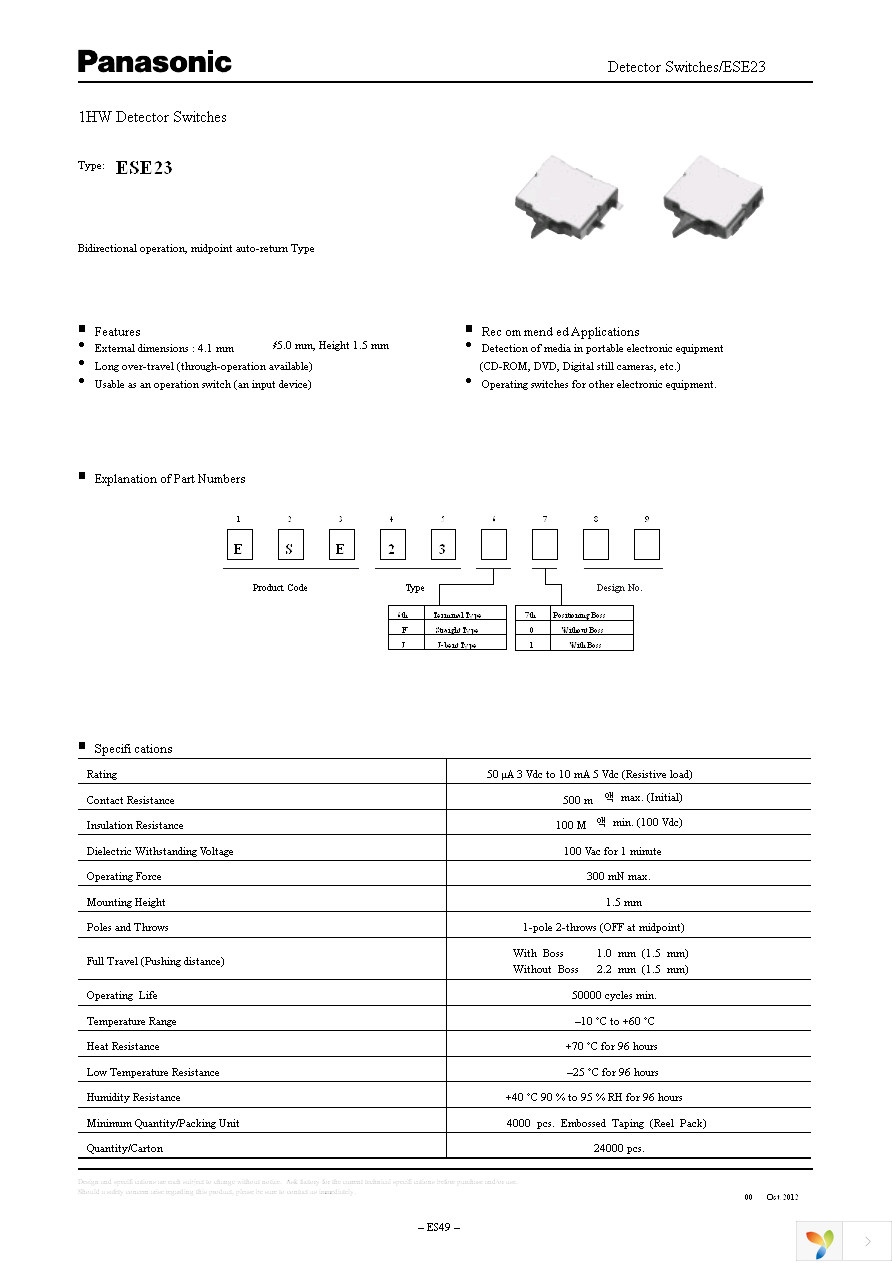 ESE-23F101 Page 1