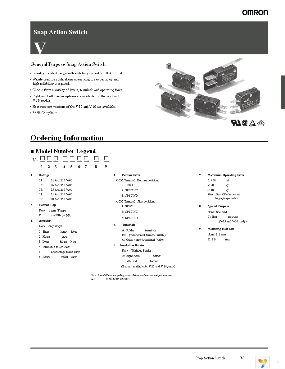 V15G-3C4-K Page 1