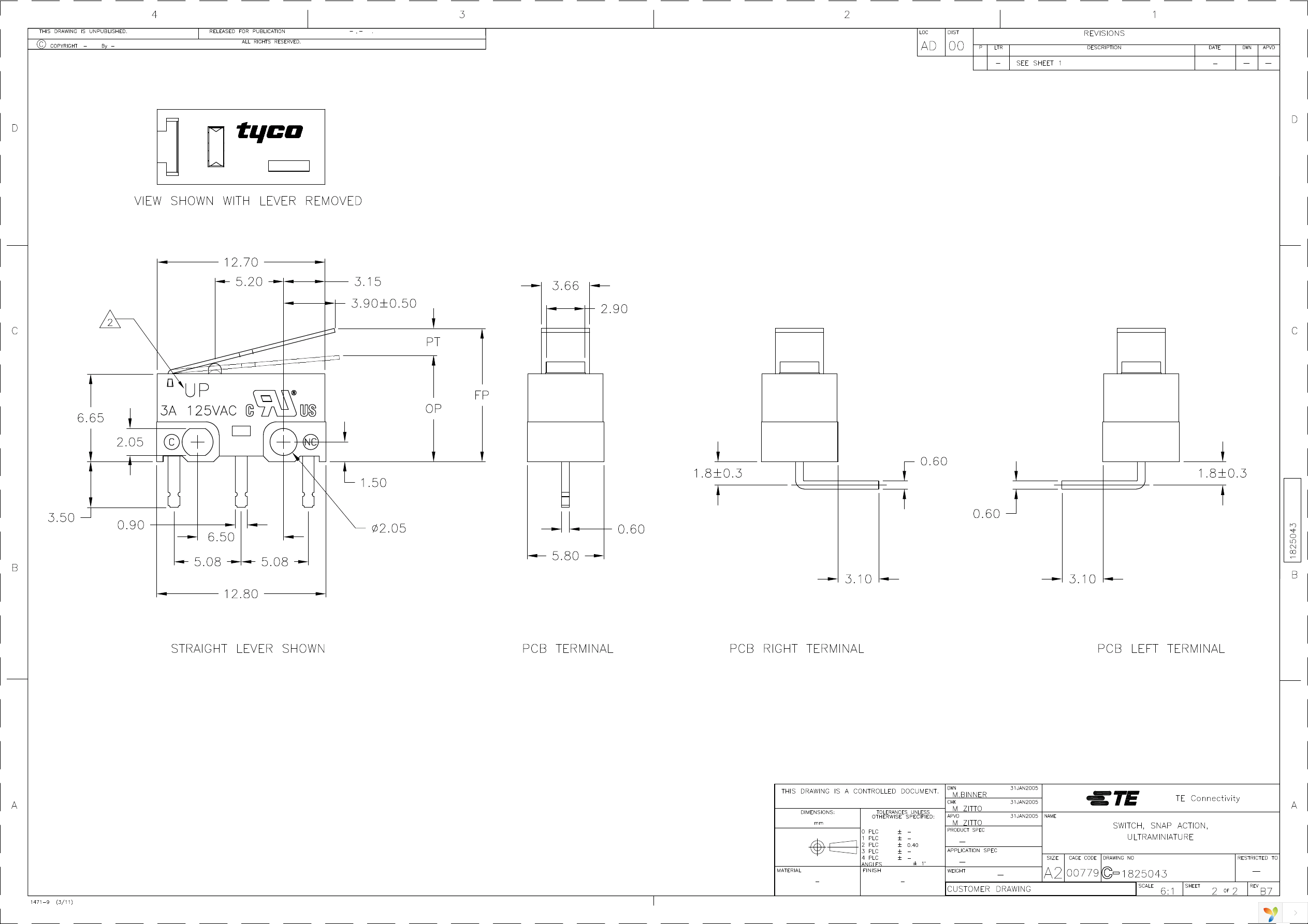 UP01DTAOLB04 Page 2