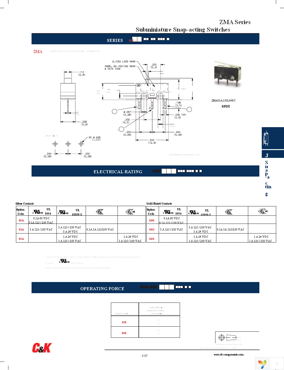 ZMA00A080L04LC Page 2