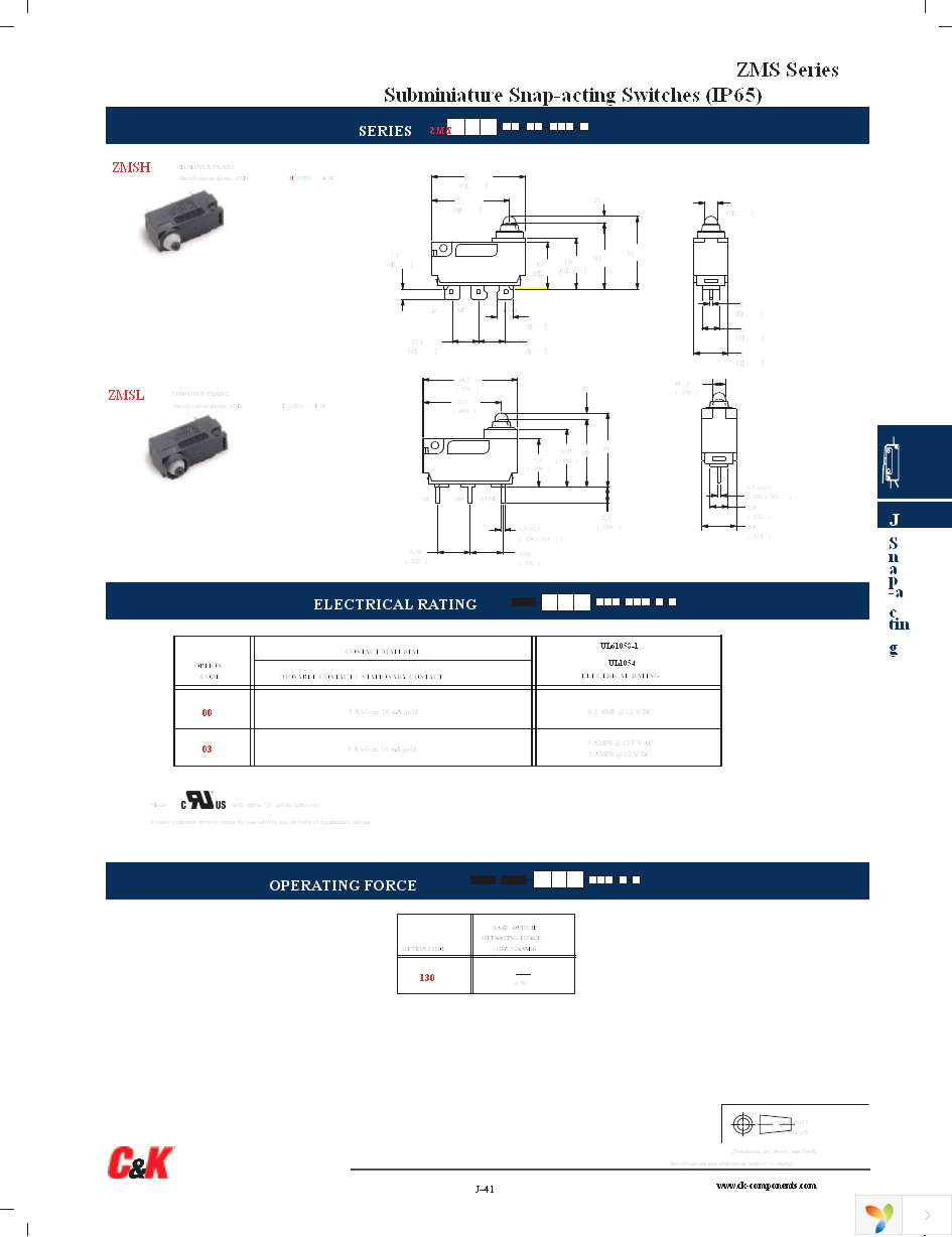 ZMSH03130P00PSC Page 2