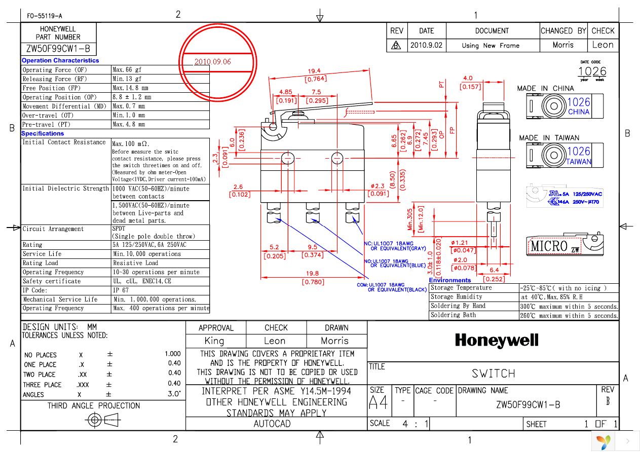 ZW50F99CW1-B Page 1