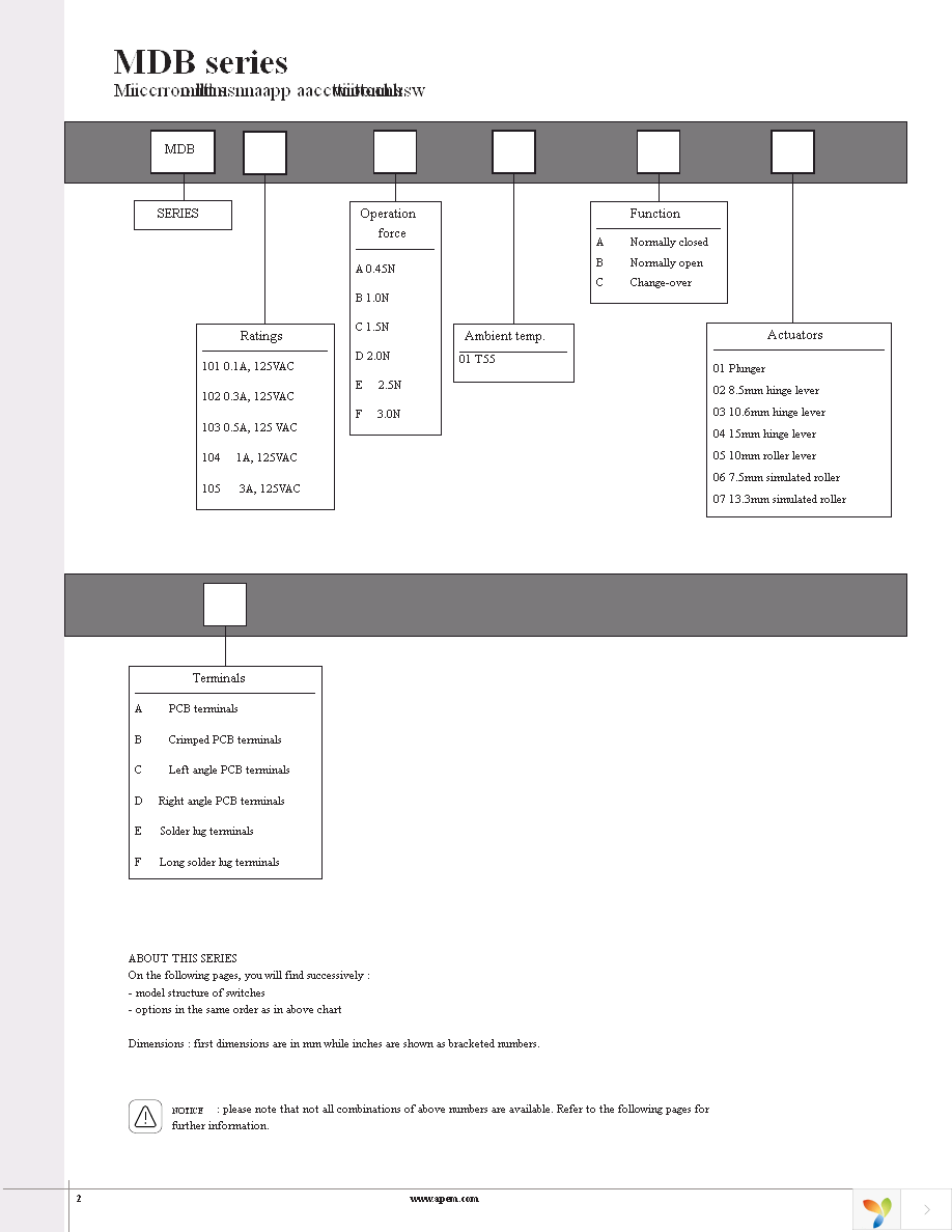 MDB104A01A04E Page 2