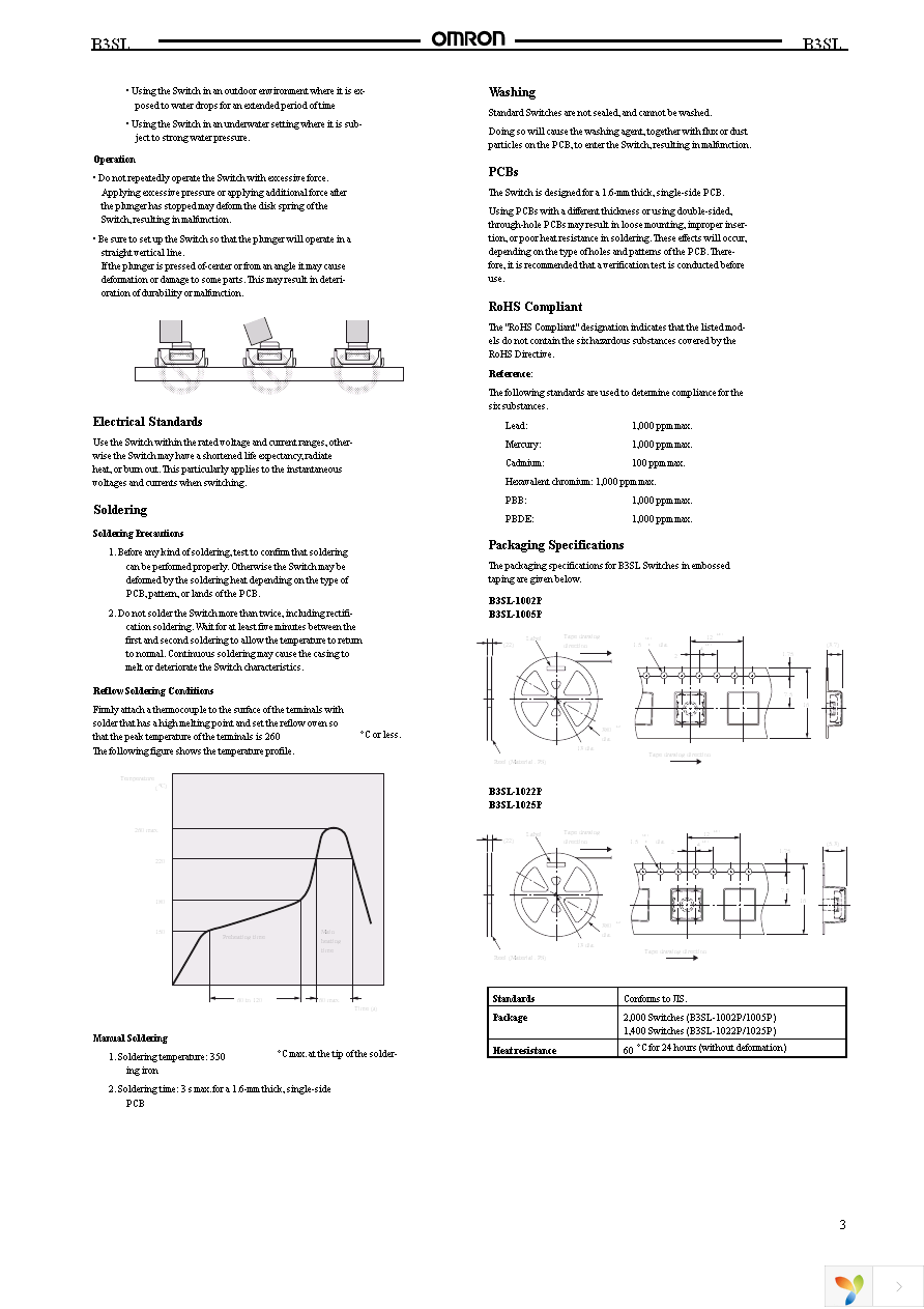 B3SL-1025P Page 3