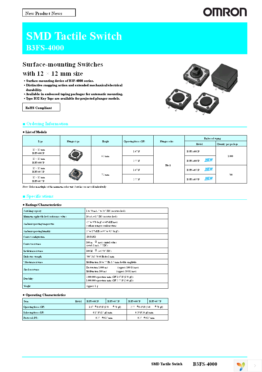 B3FS-4002P Page 1