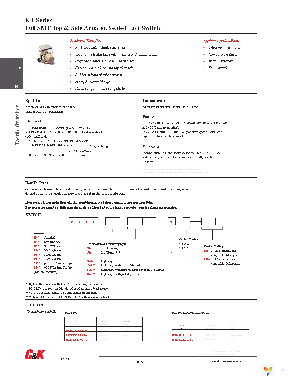 KT11P2SA1M34LFS Page 1