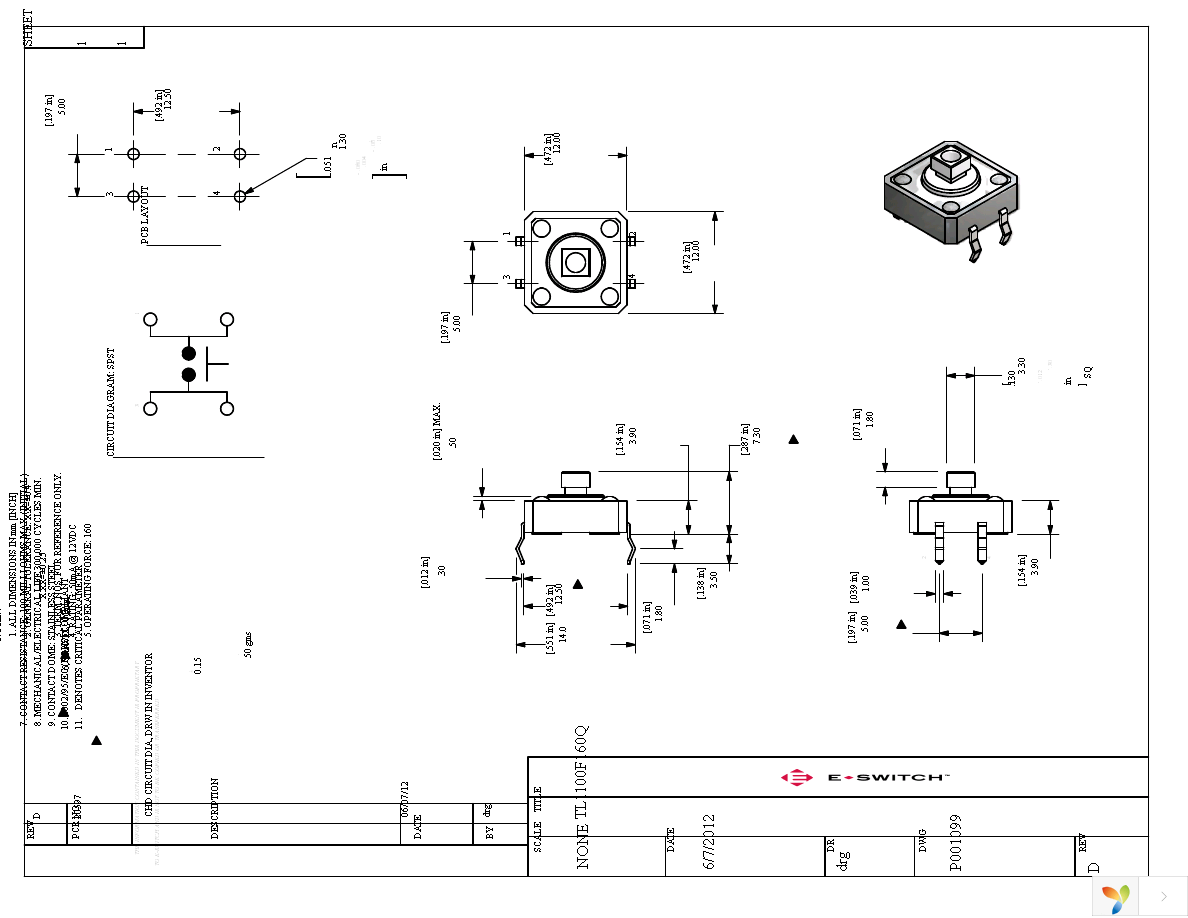 TL1100F160Q Page 1