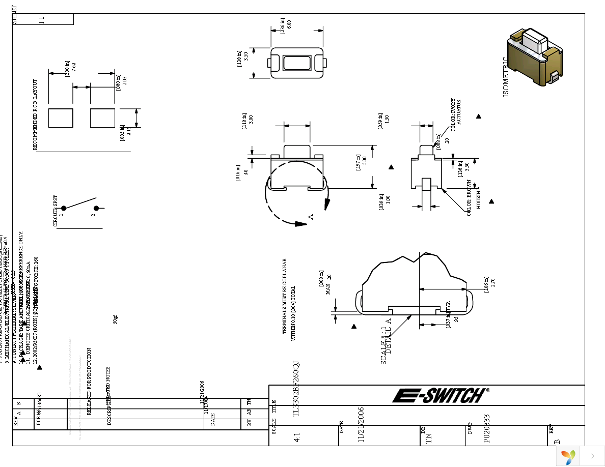 TL3302BF260QJ Page 1