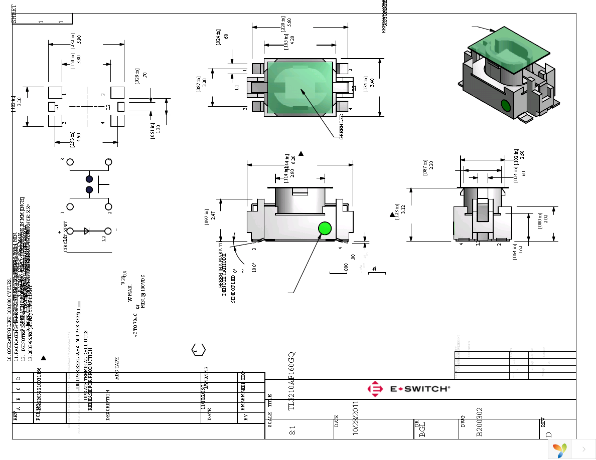 TL3210AF160GQ Page 1