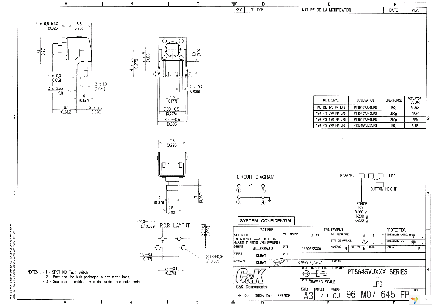 PTS645VJK61LFS Page 1