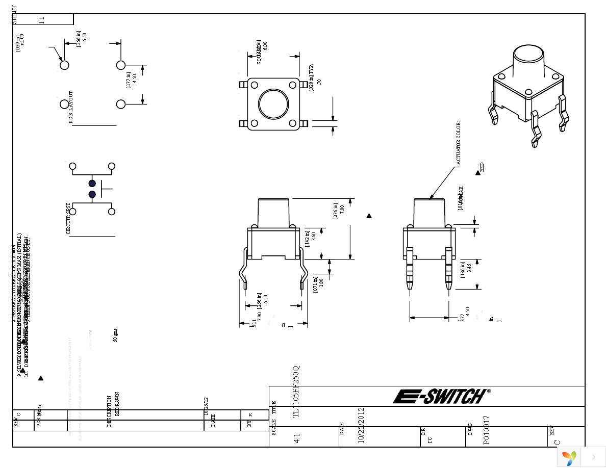 TL1105FF250Q Page 1