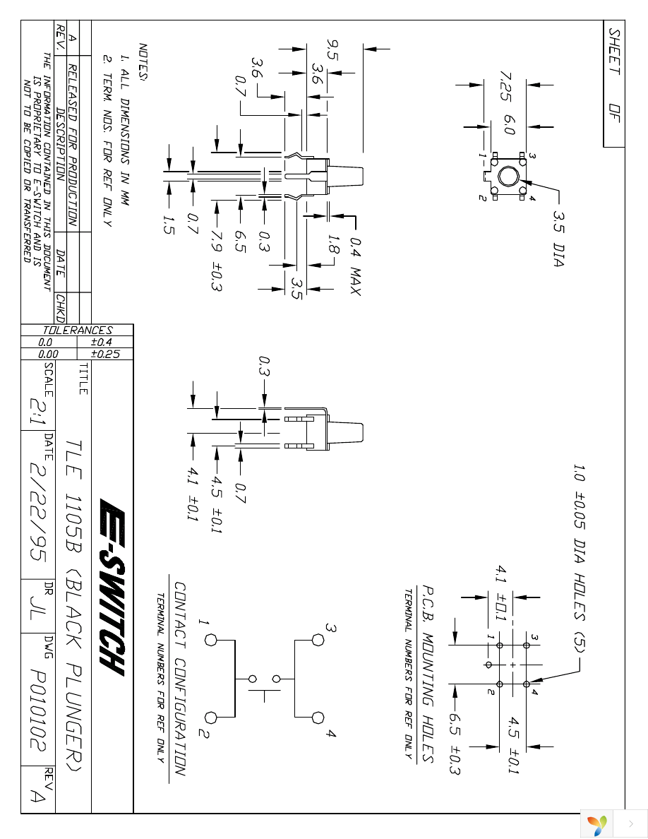 TLE1105BF160Q Page 1