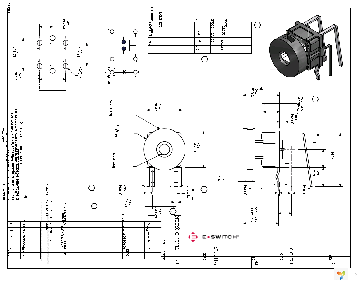 TL1260GQRYEL Page 1