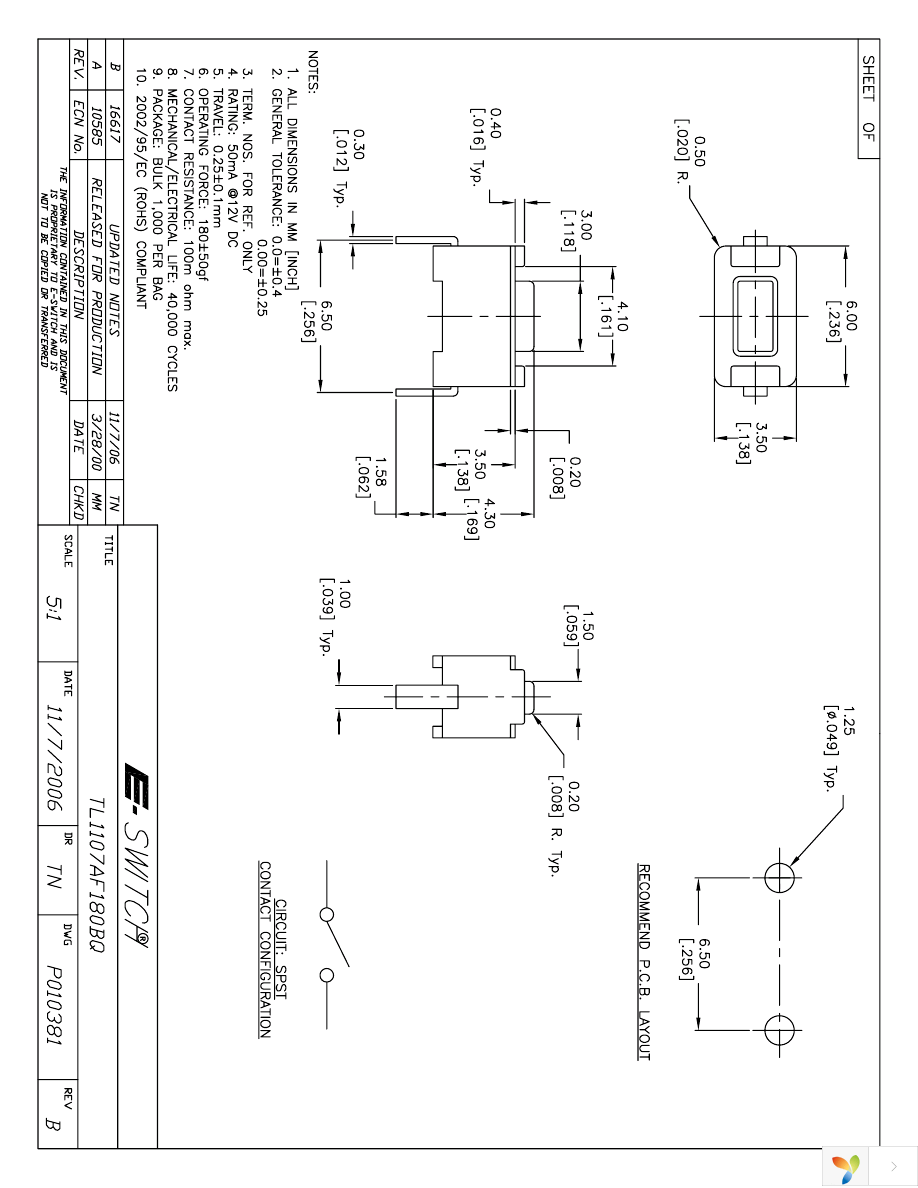 TL1107AF180BQ Page 1