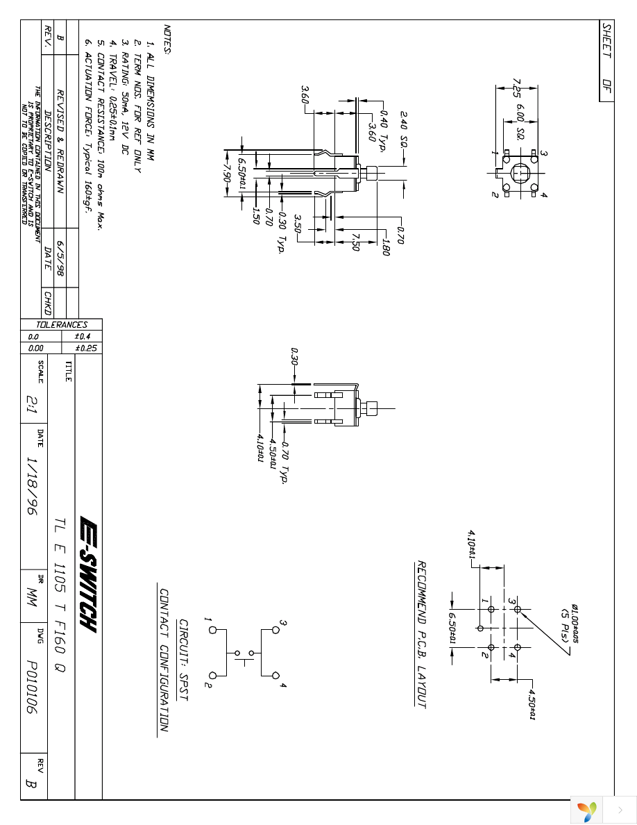 TLE1105TF160Q Page 1